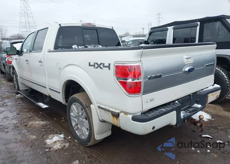2013 Ford F-150 Platinum из США, поврежденный, VIN 1FTFW1EF0DFB20749